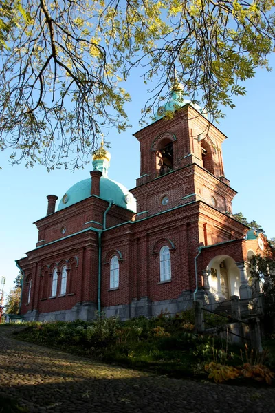 El skete Resurrección. Isla de Valaam, Rusia . — Foto de Stock