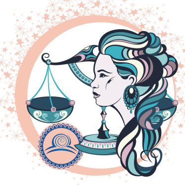 Dekoratif burç Terazi