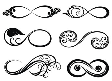 Infinity, forever symbol clipart