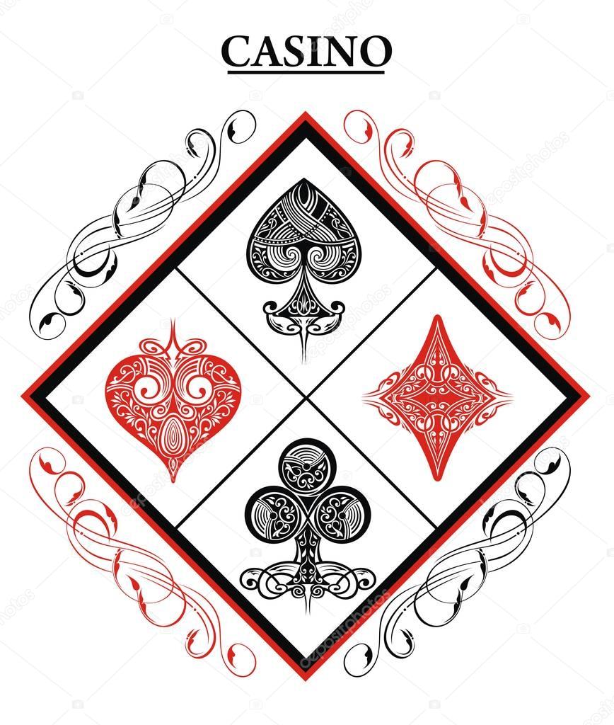   Playing Card in frame