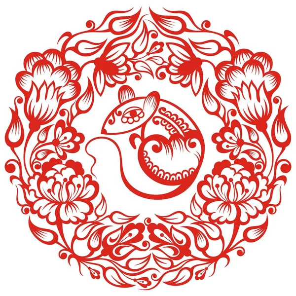 Китайський Зодіак - щур — стоковий вектор