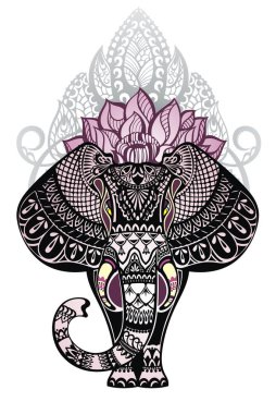 Free Free 336 Lotus Elephant Mandala Svg SVG PNG EPS DXF File