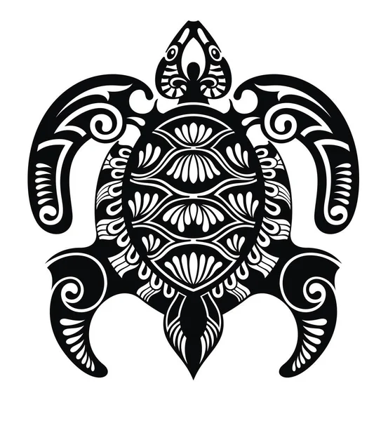 Tartaruga Marinha Gráfica Ilustração Vetorial — Vetor de Stock