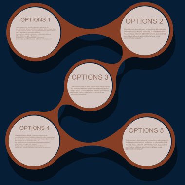 İş için soyut mavi geometrik kare şekli tasarım arka plan şablonu