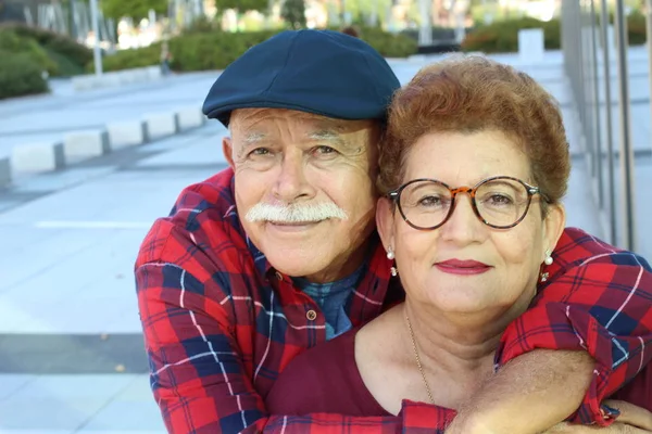 Senior Citizens Love Relationship — Stock Photo, Image