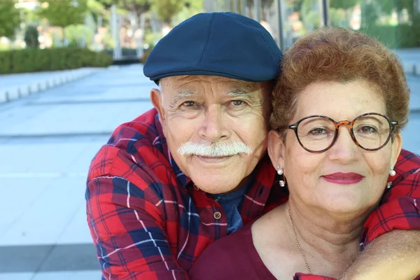 Senior Citizens Love Relationship — Stock Photo, Image