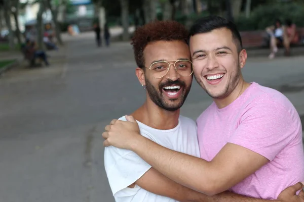 Retrato Cercano Pareja Gay Interracial Calle: fotografía de stock © albejor2002@ #335020514 | Depositphotos Retrato Cercano Pareja Gay Interracial Calle: fotografía de stock © albejor2002@ #335020514 | Depositphotos
