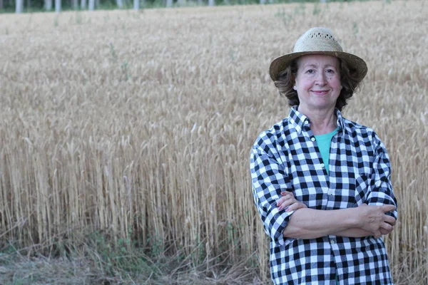 Vrije Vrouw Genietend Van Zonsondergang Vrijheid Sereniteit Concept Met Volwassen — Stockfoto