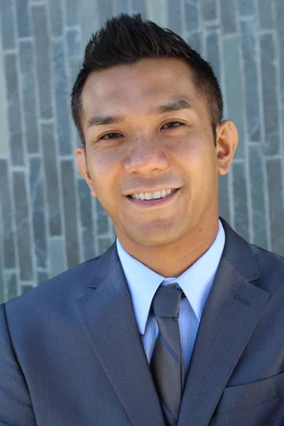 Portrait Confident Asian Lawyer — Stock Photo, Image