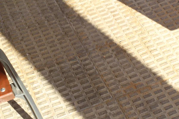 背景のためのグランジーコンクリート床の完全なフレームショット — ストック写真
