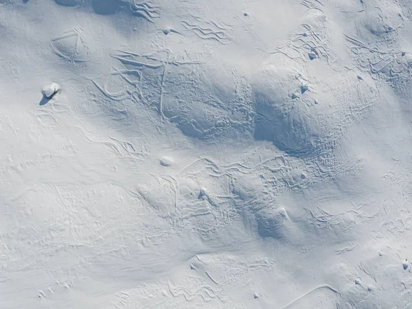 Flygfoto Över Snötäckta Bergstoppar Schweiziska Alperna — Stockfoto