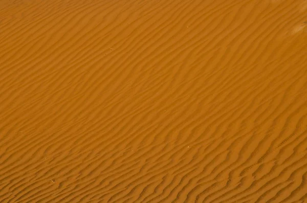 Dunas Areia Com Padrão Vento Deserto Areias Wahiba — Fotografia de Stock