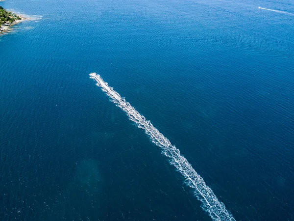Воздушный Вид Море Высоты Птичьего Полета — стоковое фото