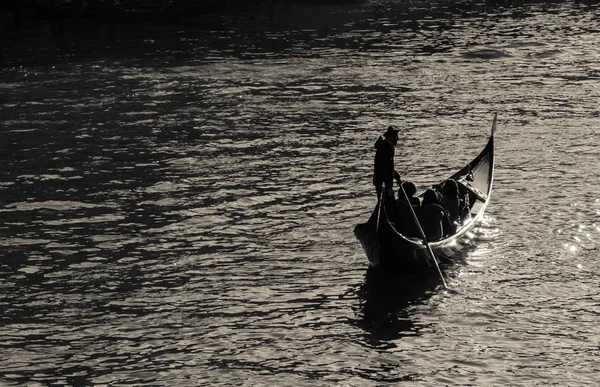 Gondel Venedig Italien Hintergrund — Stockfoto