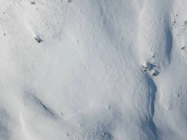 Flygfoto Över Snötäckta Bergstoppar Schweiziska Alperna — Stockfoto