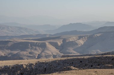 Umman dağlarında akşam ışığı