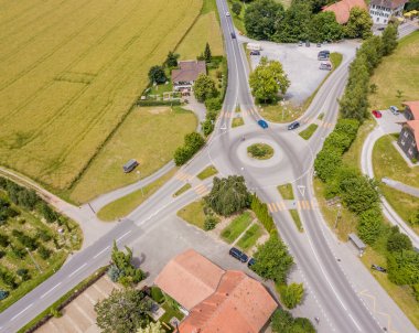 İsviçre, Avrupa kırsal kesiminin havadan görünüşü