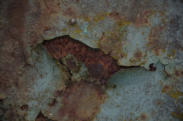 Grungy Μοτίβο Από Σκουριασμένη Μεταλλική Επιφάνεια — Φωτογραφία Αρχείου