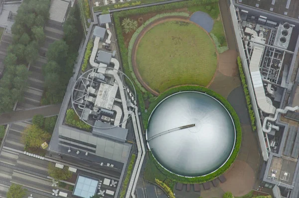 Légi Felvétel Tokió Városképéről Fentről — Stock Fotó