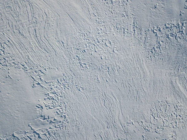 Вид Повітря Сніг Покритий Гірським Піком Снігових Альпах — стокове фото