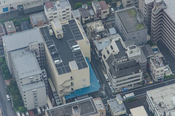 Luftaufnahme Der Tokyo Stadtlandschaft Von Hoch Oben — Stockfoto