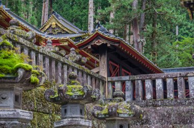 Japonya, Kii Dağları 'ndaki Seiganto-ji tapınağı.