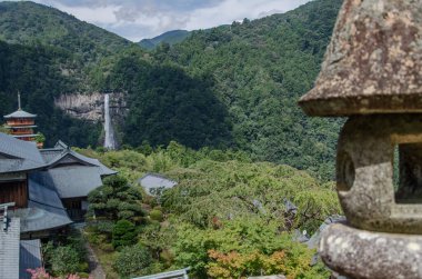 Japonya, Kii Dağları 'ndaki Seiganto-ji tapınağı.