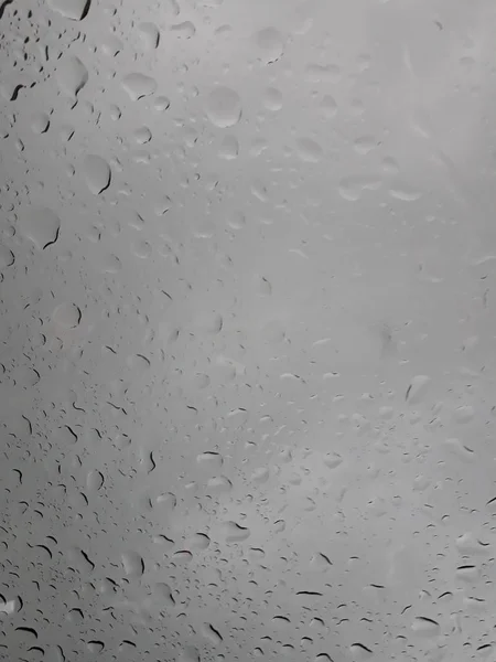 Капля Воды Окна — стоковое фото