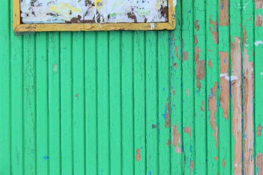 Tahtalardan yapılmış eski ahşap duvar. Retro doku tasarım şablonu