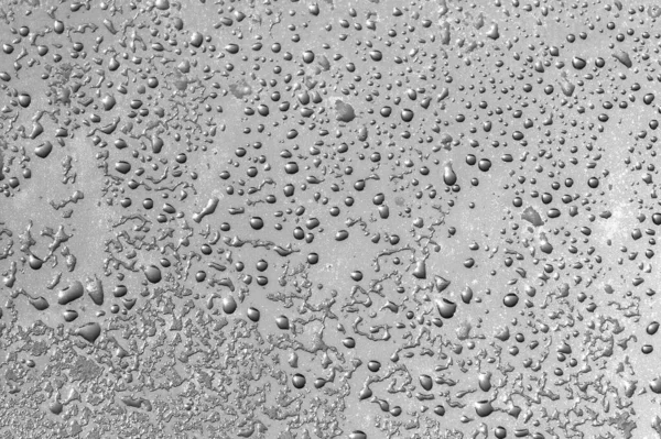 Vidrio húmedo gotas de agua patrón de textura de fondo . — Foto de Stock