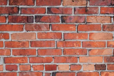 Retro tuğla duvar eski dokusu, her amaç için harika bir tasarım. Gri grunge dokusu.