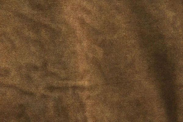 Brown genuine leather texture closeup. Background for text design — Stock Photo, Image