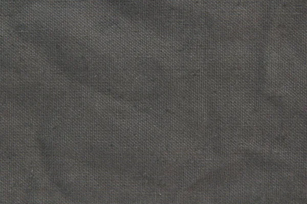 壁纸设计用黑色亚麻织物棉. — 图库照片