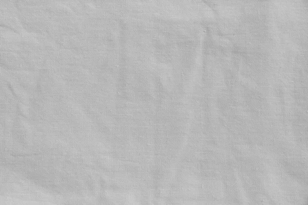 Vit grå linne tyg bomull för tapet design. — Stockfoto