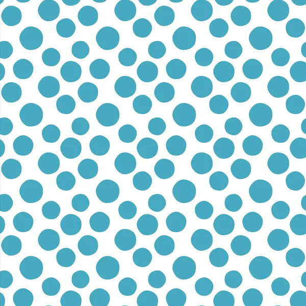 Senza soluzione di continuità infinito modello di forme geometriche cerchio blu. Disegno per carta da imballaggio, tessuto, carta da parati — Foto Stock