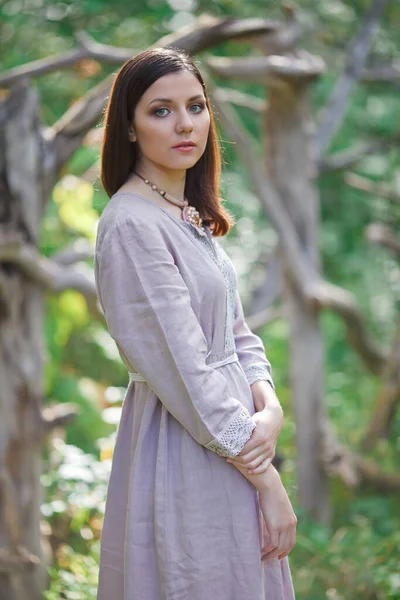 Beautiful Girl Bitter Dress — Stock Photo, Image