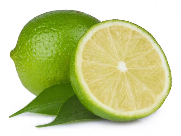Limão maduro isolado — Fotografia de Stock