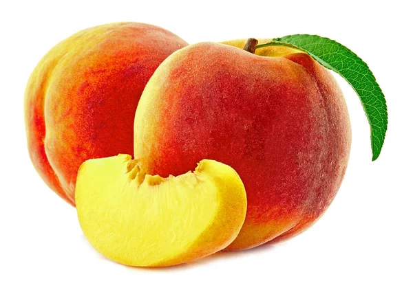 tatlı şeftali izole