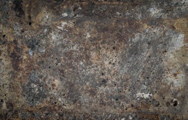 Eski ve kirli çinko duvar dokusu