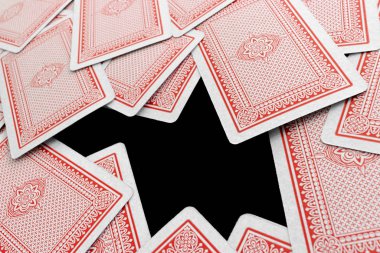 Fondo naipe de cartas