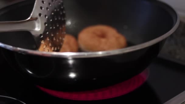 Confeccin Donuts Caseros Para Tiendas Cafeterías Industria — Vídeos de Stock