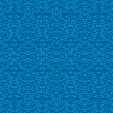 Mavi arka plan sorunsuz desenleri ile. Üzerine baskı için ideal