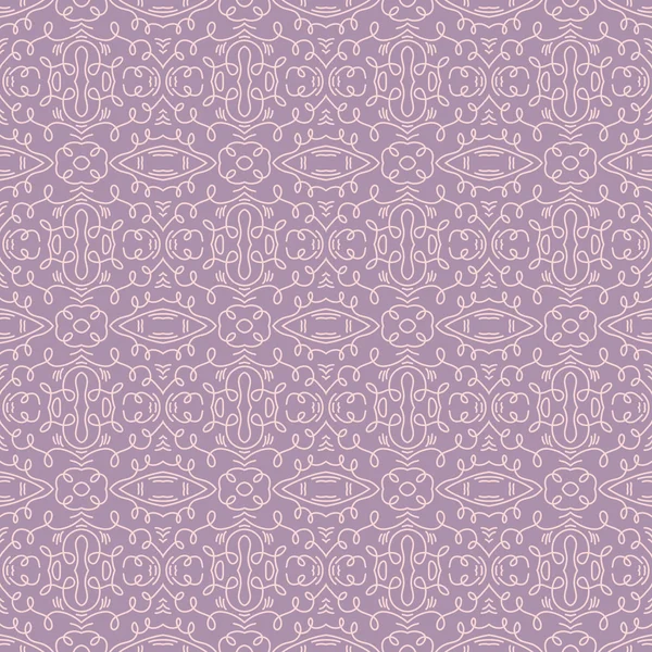 Fond violet avec des motifs sans couture. Idéal pour imprimer sur — Image vectorielle