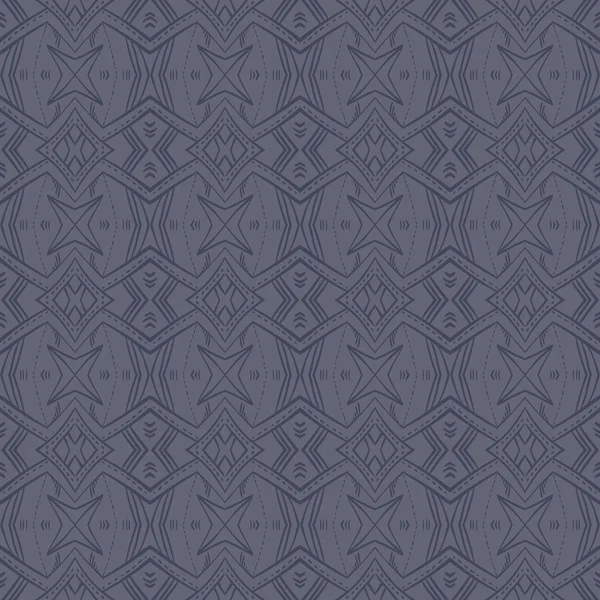Grauer Hintergrund mit nahtlosem Muster. ideal für den Druck — Stockvektor