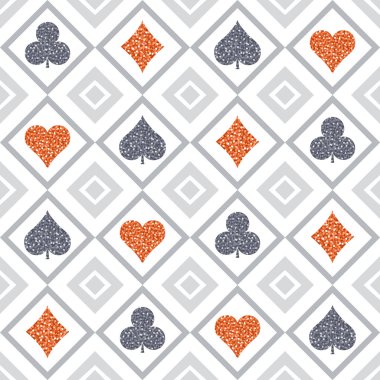 Sorunsuz casino poker arka plan parlak kırmızı ve b ile kumar