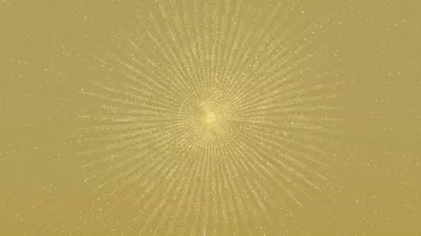 Abstract Golden Vintage Background Sun Rays — Stock Video