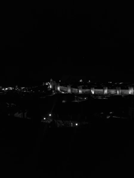 Вид Западную Стену Крепостного Вала Авила — стоковое фото