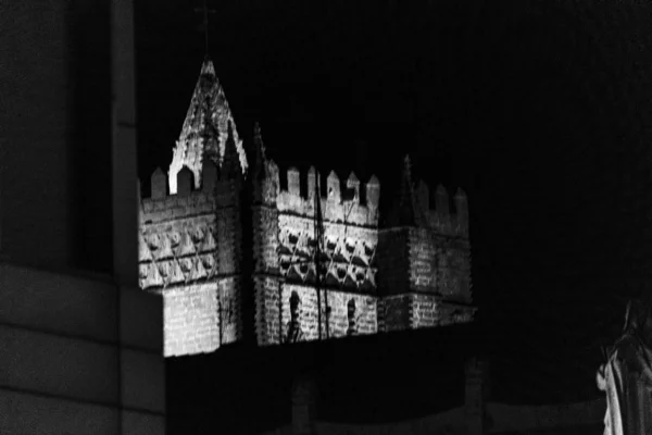 Avila's cathedral bell tower view