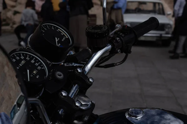 Klasyczny Motocykl Pokazie Meetup — Zdjęcie stockowe
