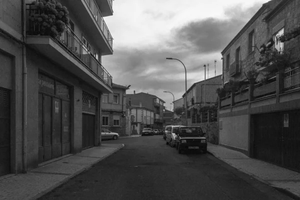 Fotografía Callejera Blanco Negro — Foto de Stock